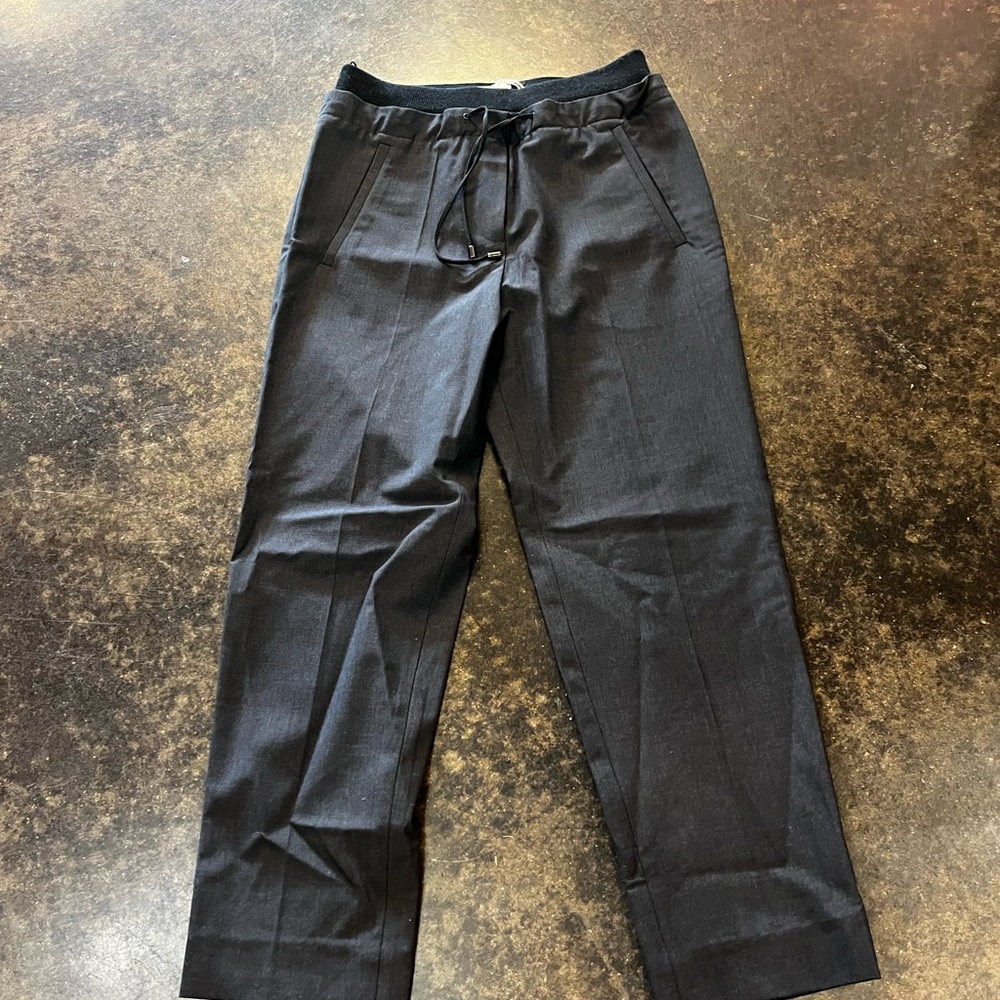 Brunello Cucinelli gray wool Cropped Pants 38 2